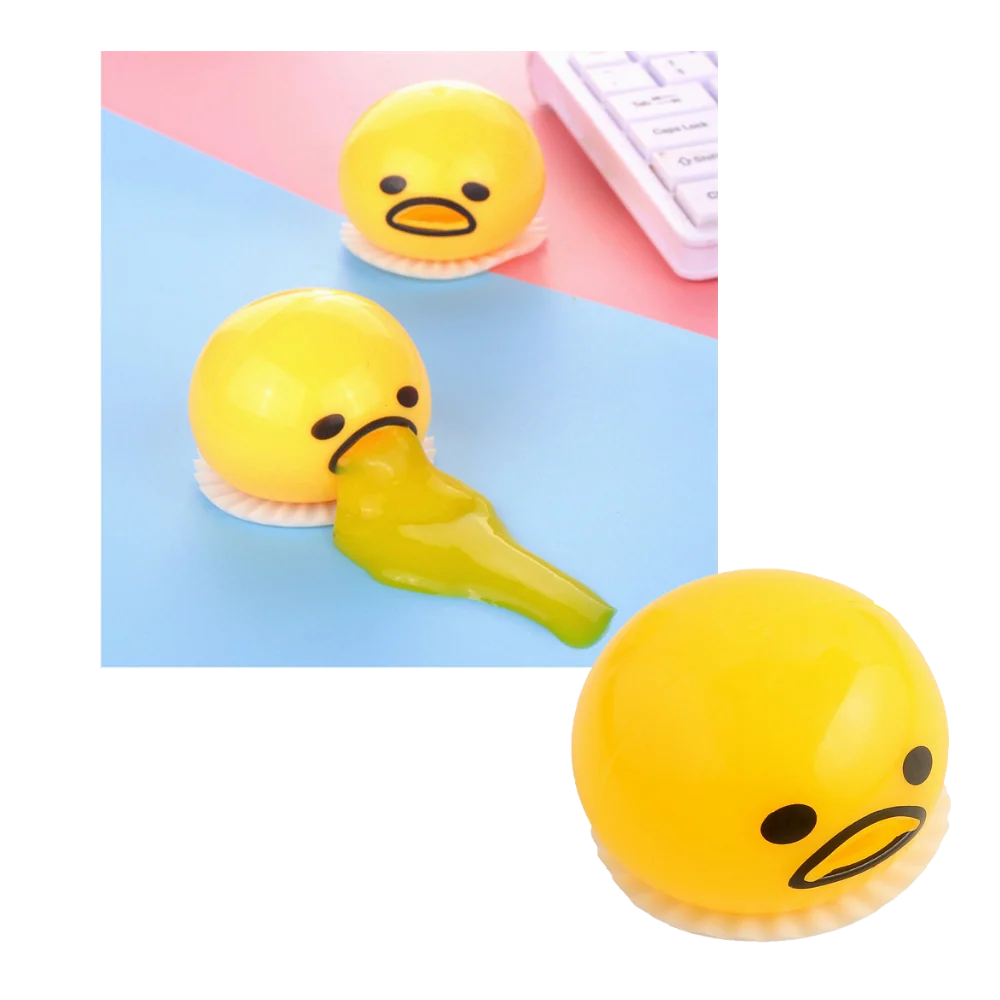Prank Toy Projectile Goo Retractable Suction Pocket Sized