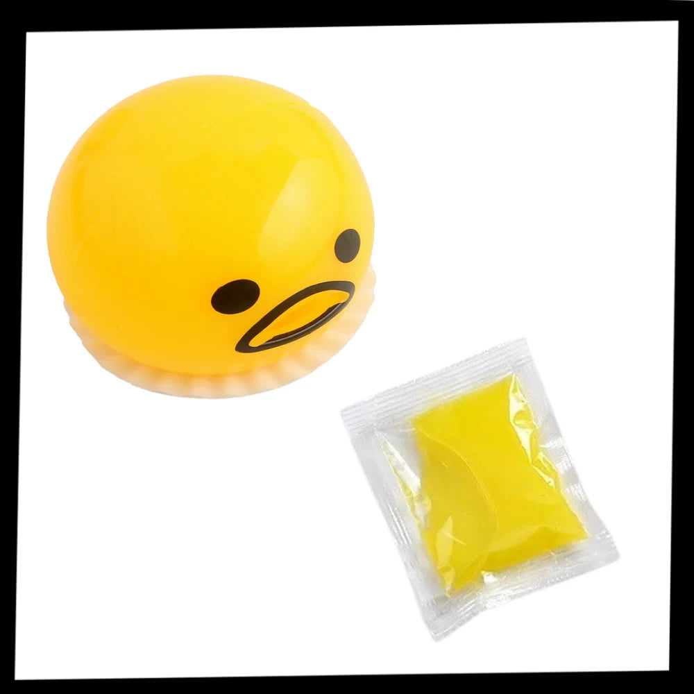 Prank Toy Projectile Goo Retractable Suction Pocket Sized