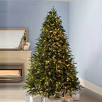 Pre-Decorated Christmas Tree Pre-Lit & Foldable