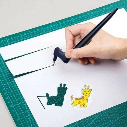 Precision Cutter 360° Rotating Blade Ergonomic Grip