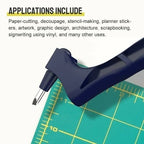 Precision Cutter 360° Rotating Blade Ergonomic Grip