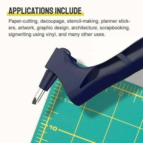 Precision Cutter 360° Rotating Blade Ergonomic Grip