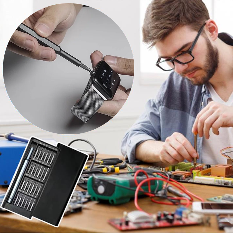 Precision Magnetic Screwdriver Set (24 Bits)