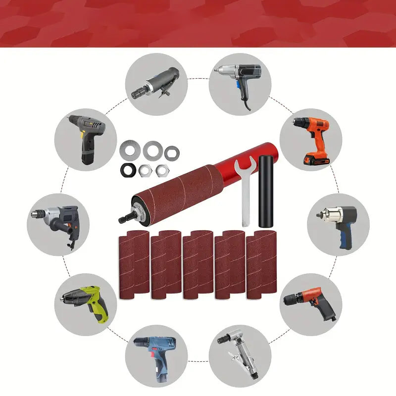Precision Multi-Surface Spindle Sander Adapter Kit