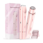 Precision Trimmer Face & Body Dual-Head Waterproof USB-C Rechargeable