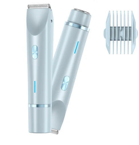 Precision Trimmer Face & Body Dual-Head Waterproof USB-C Rechargeable