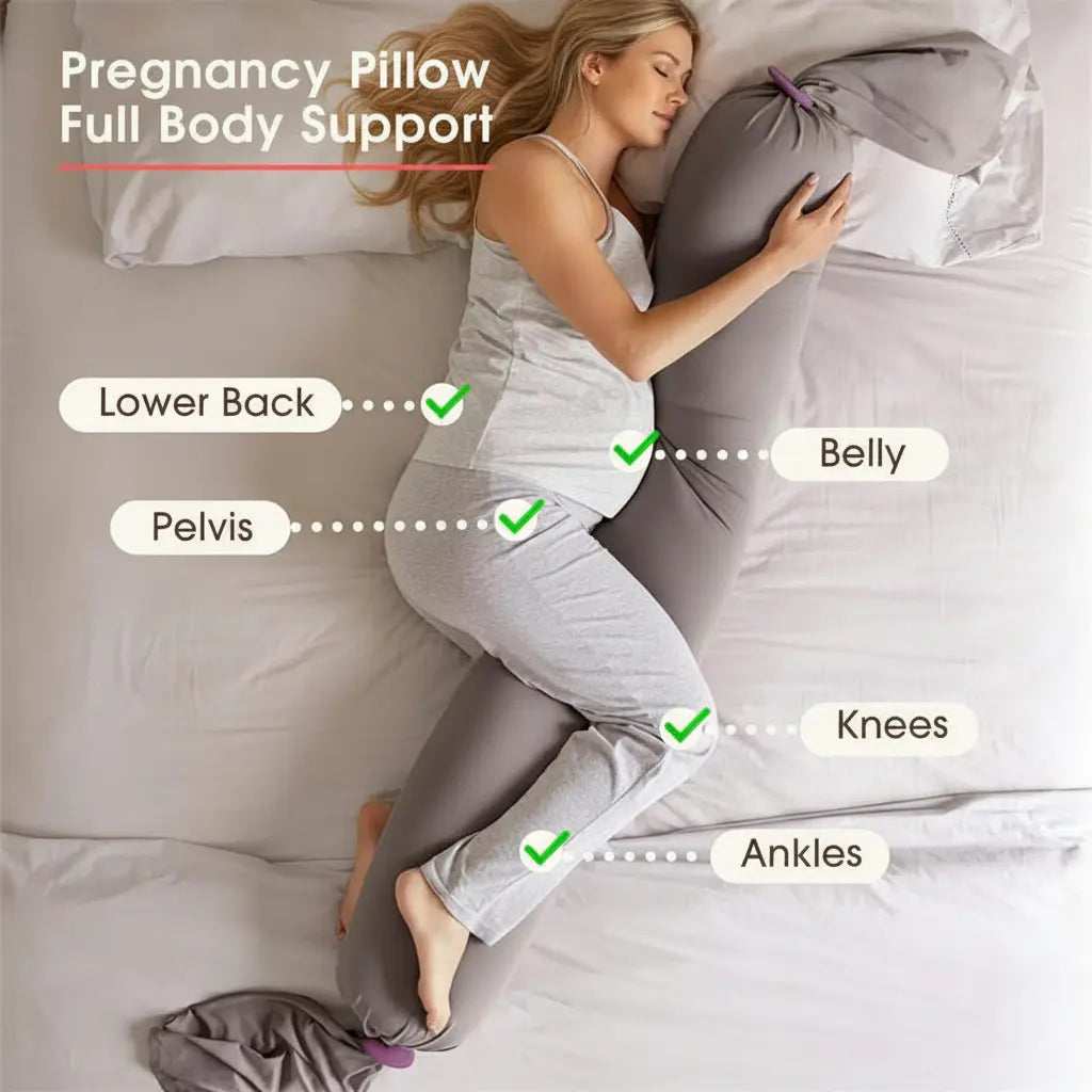 Pregnancy Pillow Adjustable Full-Body Support