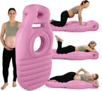 Pregnancy Pillow Belly Cutout Dual Air Chambers