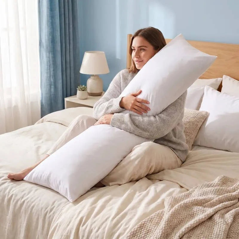Pregnancy Pillow Contoured Full-Body Shoulder & Hip Support