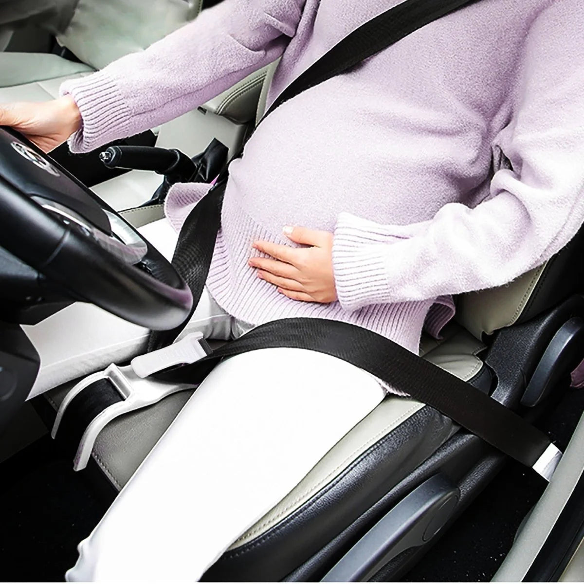 Pregnancy Seat Belt Adjuster Soft Padded Universal Fit