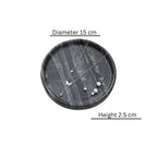 Premium Black Marble Jewelry Tray (3 Sizes)