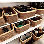 Premium Hand-Woven Akifuji Rattan Storage Basket (Rectangular)