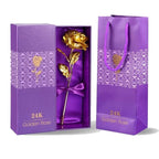 Preserved Rose Gold Foil Gift Box