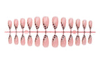 Press-On Acrylic Nails Animal Print & Gradient Self-Adhesive