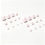 Press-On Acrylic Nails Floral Art Easy Application