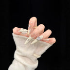 Press-On Gel Nail Tips Gem-Accent Custom Fit