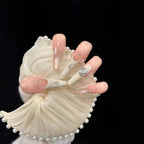 Press-On Gel Nail Tips Gem-Accent Custom Fit