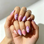 Press-On Gel Nails Artistic Patterns Long-Lasting Finish