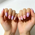 Press-On Gel Nails Artistic Patterns Long-Lasting Finish