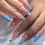 Press-On Gel Nails Glitter Accents & Chip-Resistant