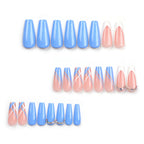 Press-On Gel Nails Glitter Accents & Chip-Resistant