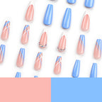Press-On Gel Nails Glitter Accents & Chip-Resistant
