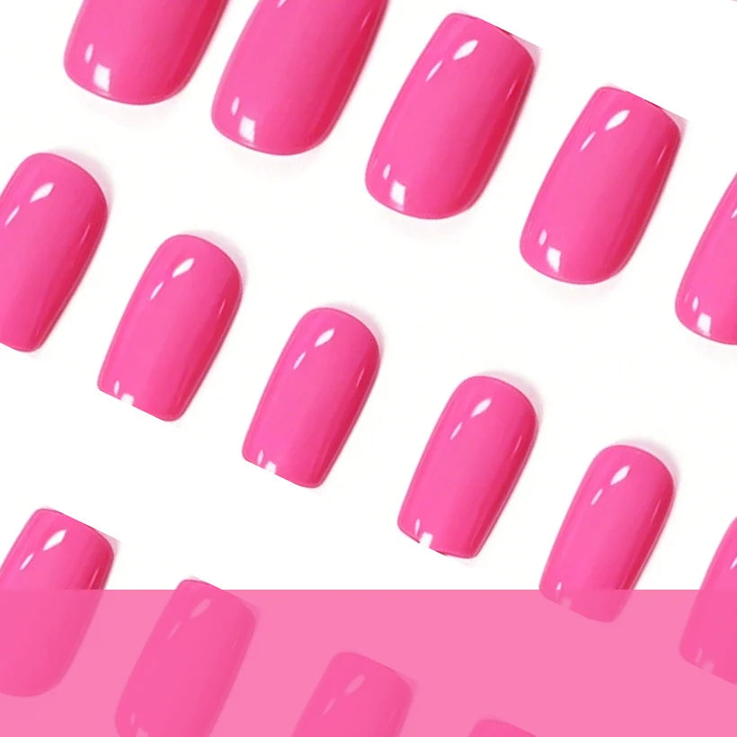 Press-On Gel Nails High-Gloss Mirror Set of 24