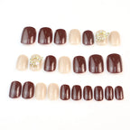 Press-On Nail Art Set Easy Apply Tools & Storage