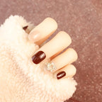 Press-On Nail Art Set Easy Apply Tools & Storage
