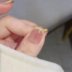 Press-On Nail Extensions Acrylic Floral Easy Apply & Remove