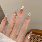 Press-On Nail Extensions Artistic Gradient Reusable & Quick Application
