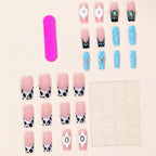 Press-On Nail Extensions Bohemian Floral & Long-Lasting