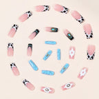 Press-On Nail Extensions Bohemian Floral & Long-Lasting