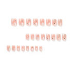 Press-On Nail Extensions Christmas Snowflake & Star Self-Adhesive Lightweight