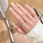 Press-On Nail Extensions Floral Design Lightweight & Comfortable