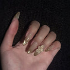 Press-On Nail Extensions Floral Design Lightweight & Reusable