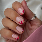 Press-On Nail Extensions Floral Embellished Comfortable Fit