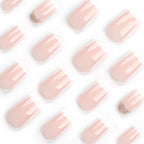 Press-On Nail Extensions French Tip Easy Application Long-Lasting