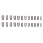 Press-On Nail Extensions Glitter Finish Reusable & Non-Toxic