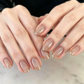 Press-On Nail Extensions Glossy Long-Lasting Set of 24