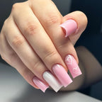 Press-On Nail Extensions Heart Pattern Long-Lasting & Easy Application