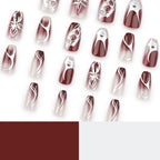 Press-On Nail Extensions Intricate Filigree Long Lasting Comfort