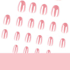 Press-On Nail Extensions Metallic Finish Black Easy To Apply