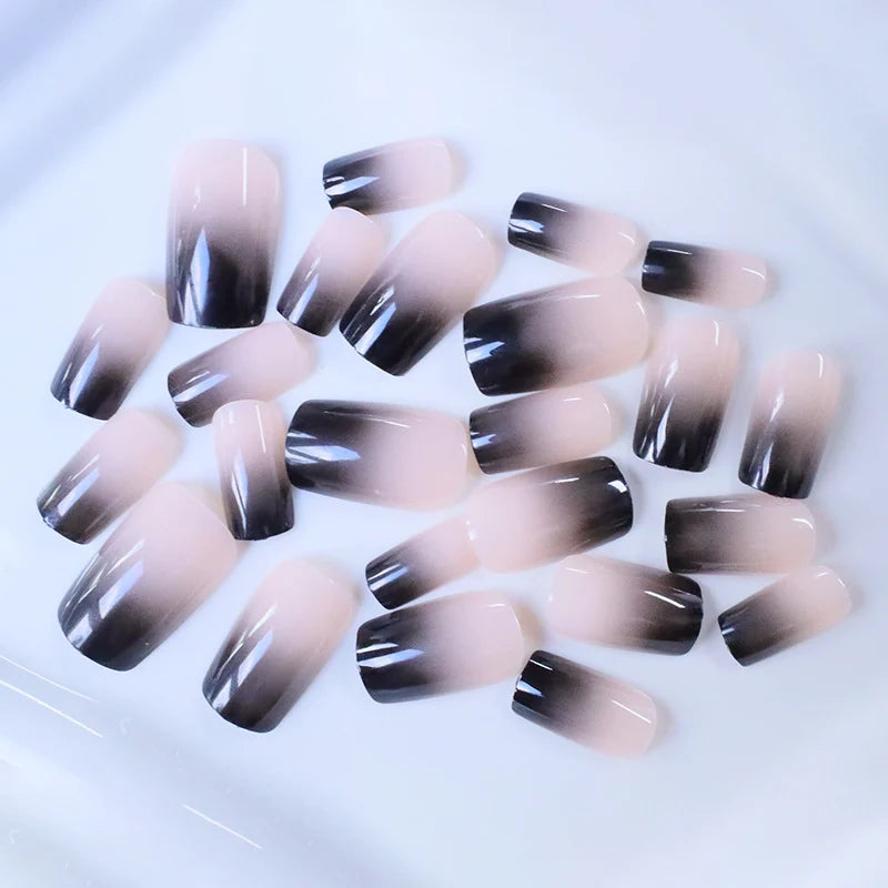 Press-On Nail Extensions Ombre Durable & Chip-Resistant