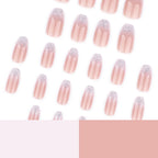 Press-On Nail Extensions Ombre & Glitter Easy Application