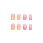 Press-On Nail Extensions Ombre Gradient Peel And Press