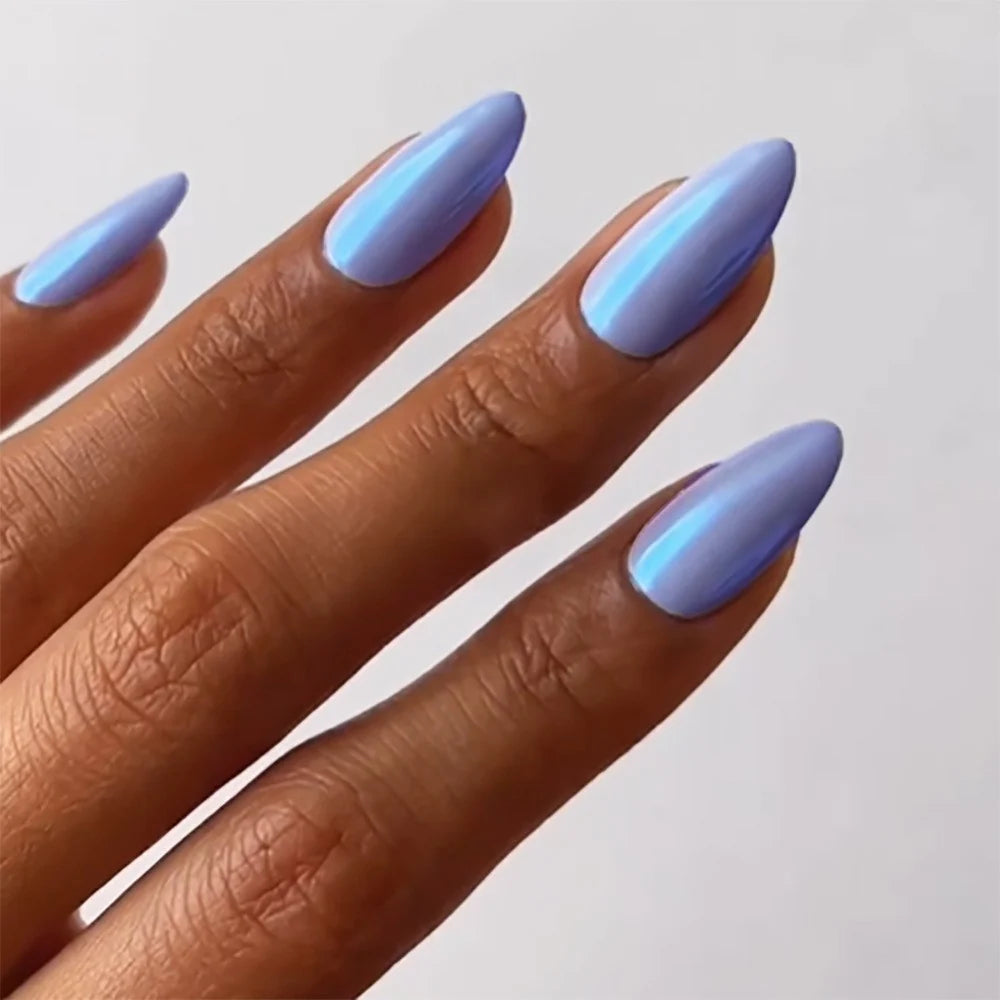 Press-On Nail Extensions Peel-and-Stick Flexible Fit Set of 24