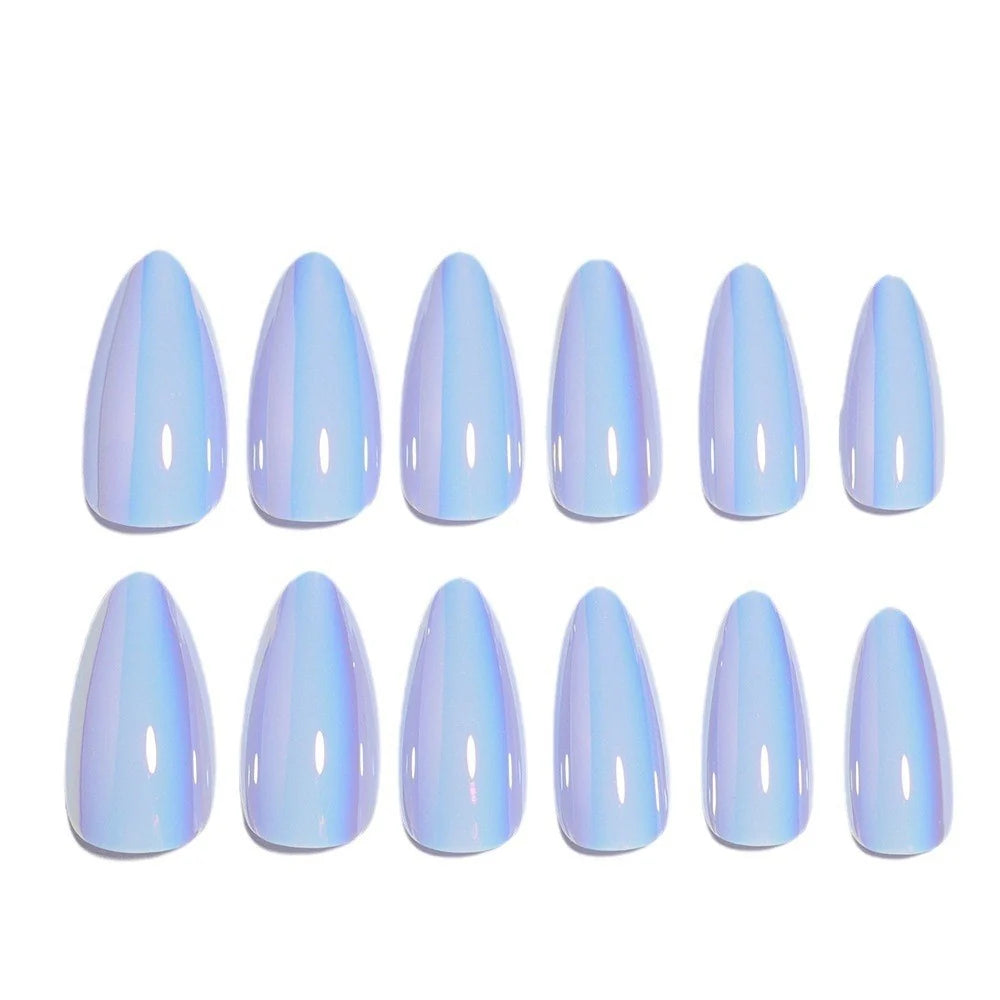 Press-On Nail Extensions Peel-and-Stick Flexible Fit Set of 24