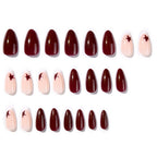Press-On Nail Extensions Star Design Easy Application & Reusable