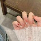 Press-On Nail Extensions Star-Embellished Easy Apply Comfortable Fit